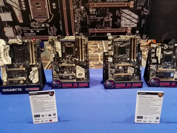 CES 2016: The Race to Skylake Xeon Motherboards at GIGABYTE